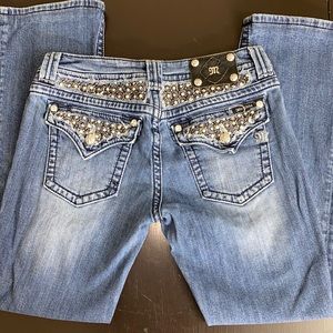 Miss me medium wash bootcut jeans size 30